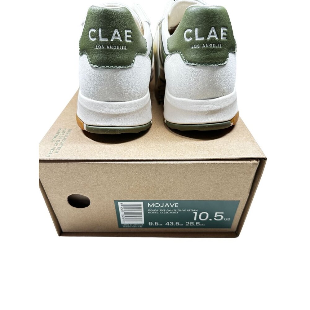 CLAE Mojave Sneakers Lace-Up Mens Size 10.5 Olive NEW - Picture 5 of 13